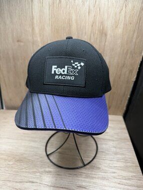 Fedex Racing Purple & Black Strapback Hat NWT
